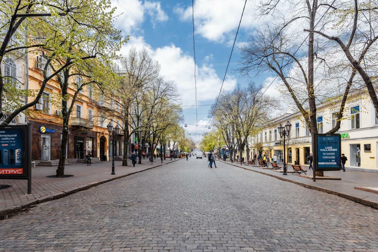 Двухуровневая Квартира Студия โอเดสซา ภายนอก รูปภาพ